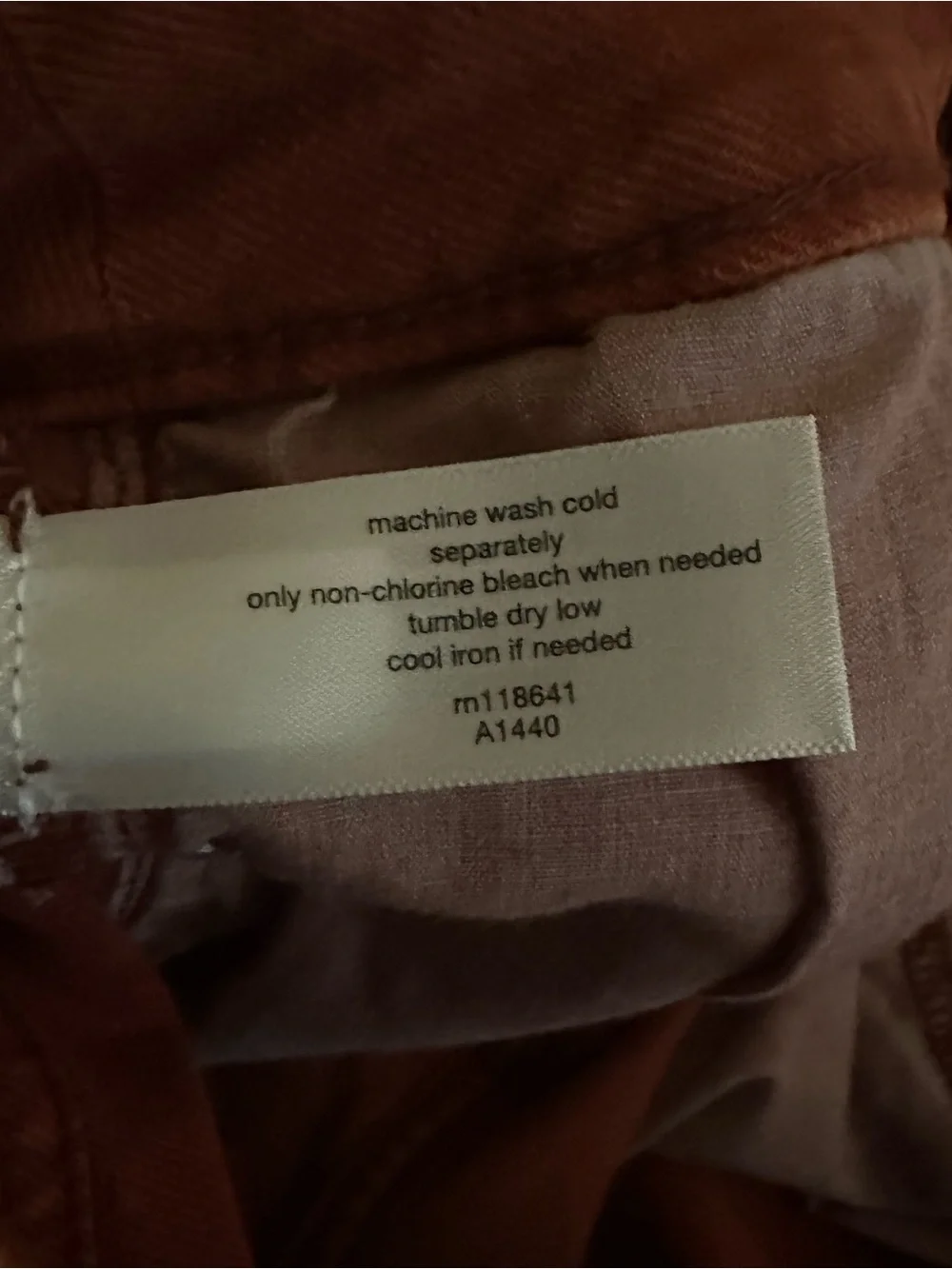 NWT Lane Bryant Signature High-Rise Straight Jeans Burnt Orange